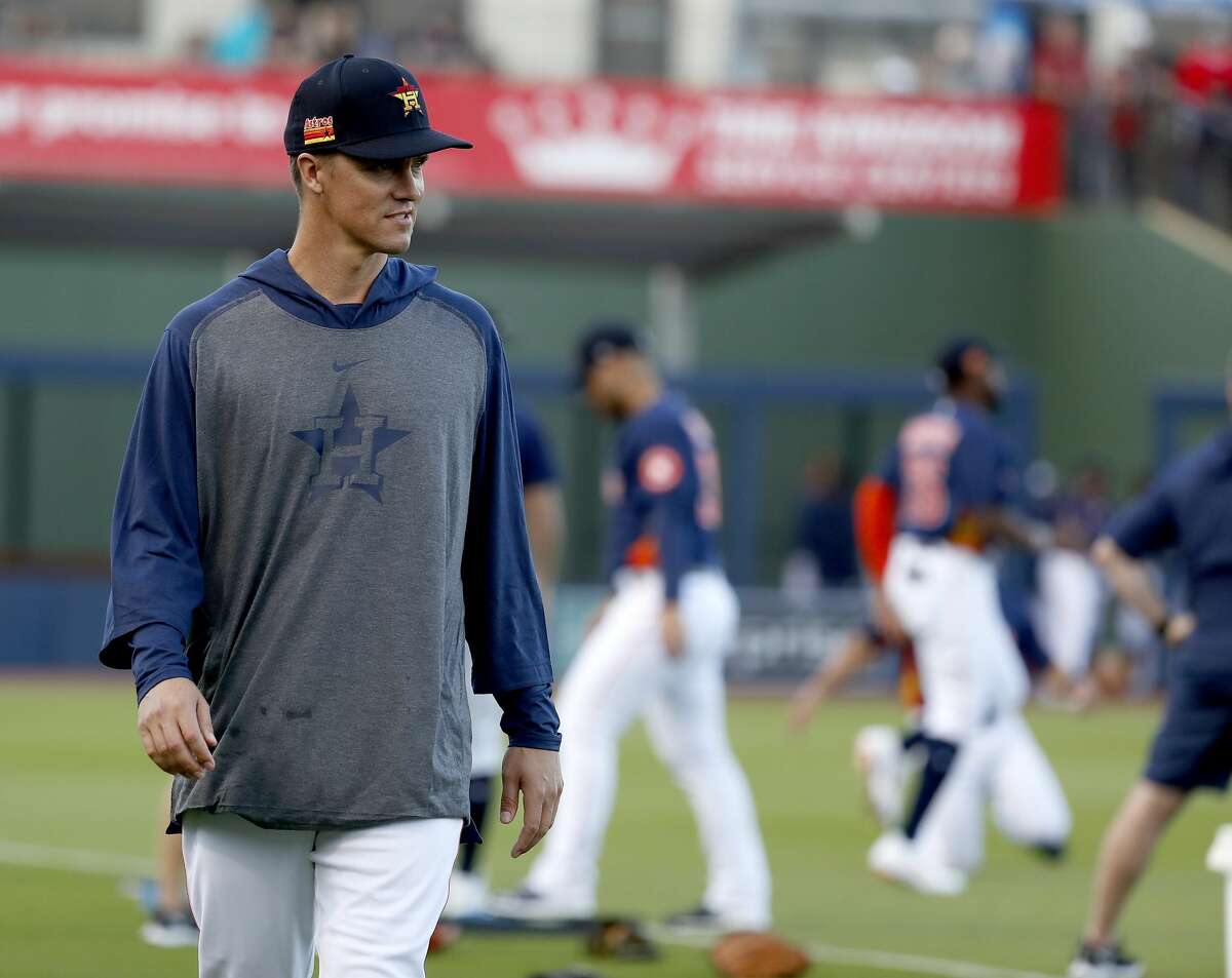 Astros' Zack Greinke finds perfect combination for better velocity early in  spring