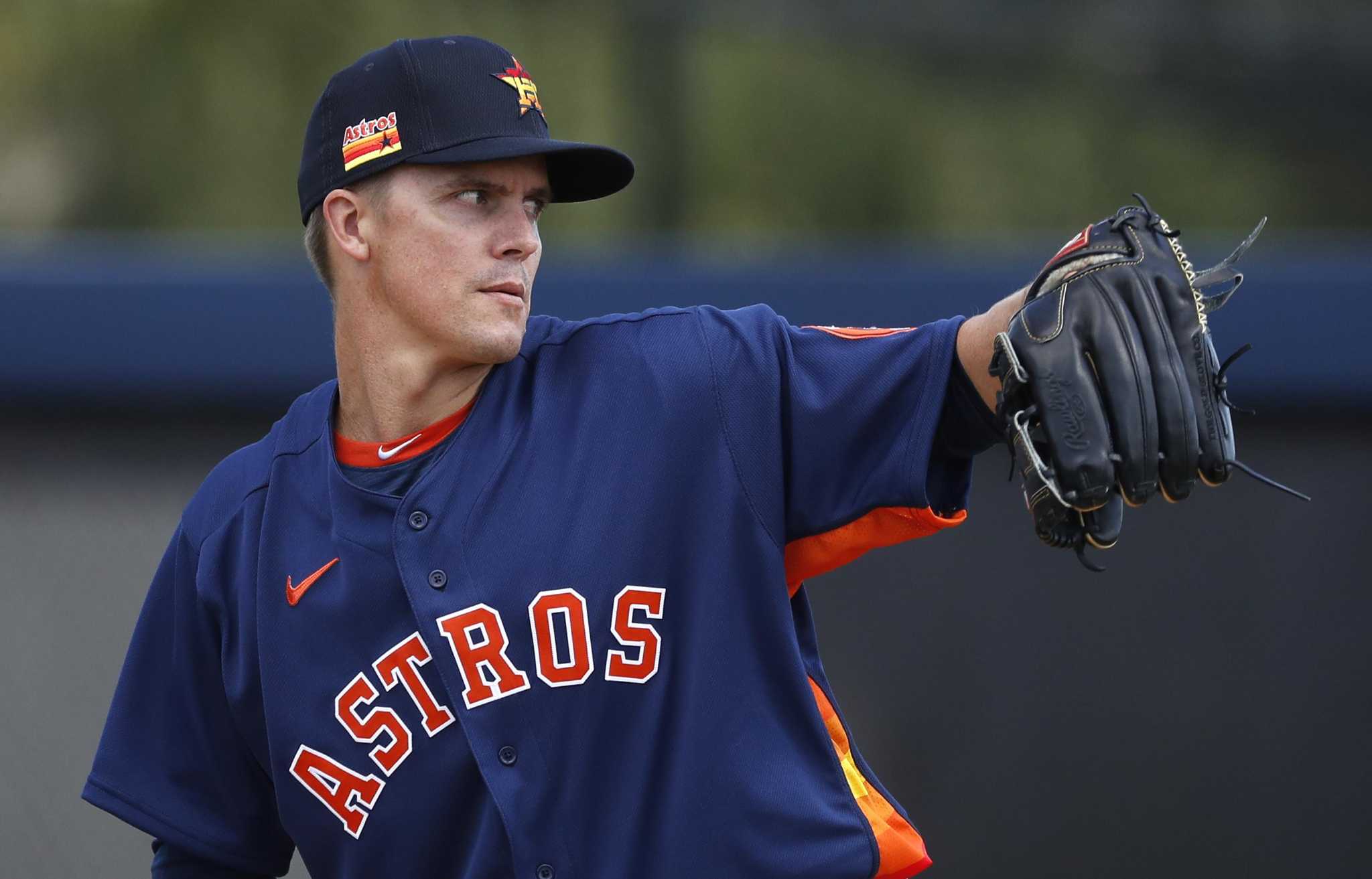 Astros' Zack Greinke finds perfect combination for better velocity early in  spring