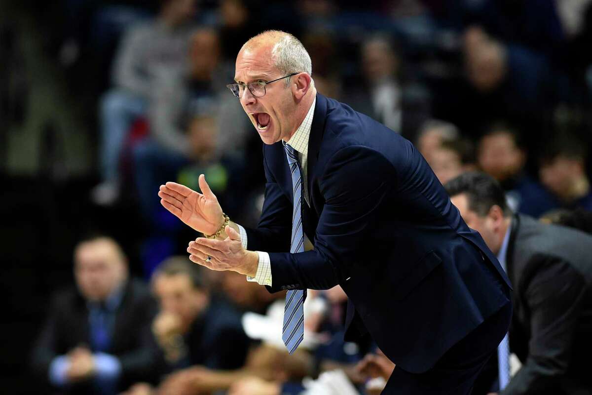 Coach Dan Hurley and the UConn men’s basketball team open their season on Wednesday night against Central Connecticut State at Gampel Pavilion.