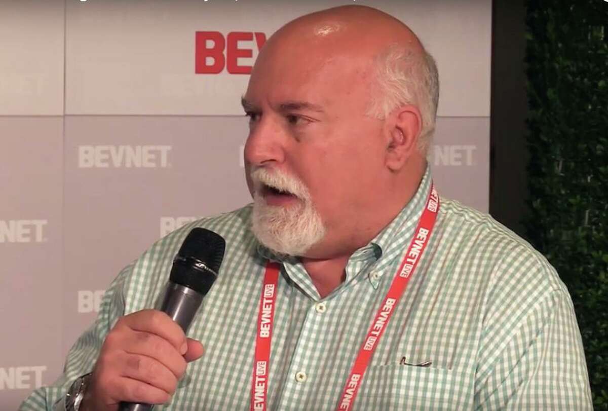 Norman Snyder Jr., named CEO of Norwalk, Conn.-based Reed's effective March 1, 2020, in 2017 while CEO of Avitae USA during an interview at a BevNet conference in New York City. (Screenshot via BevNet)