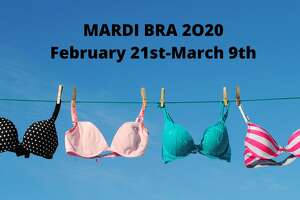 Bra donations are sought in Darien this week for annual Mardi Bra drive - Photo