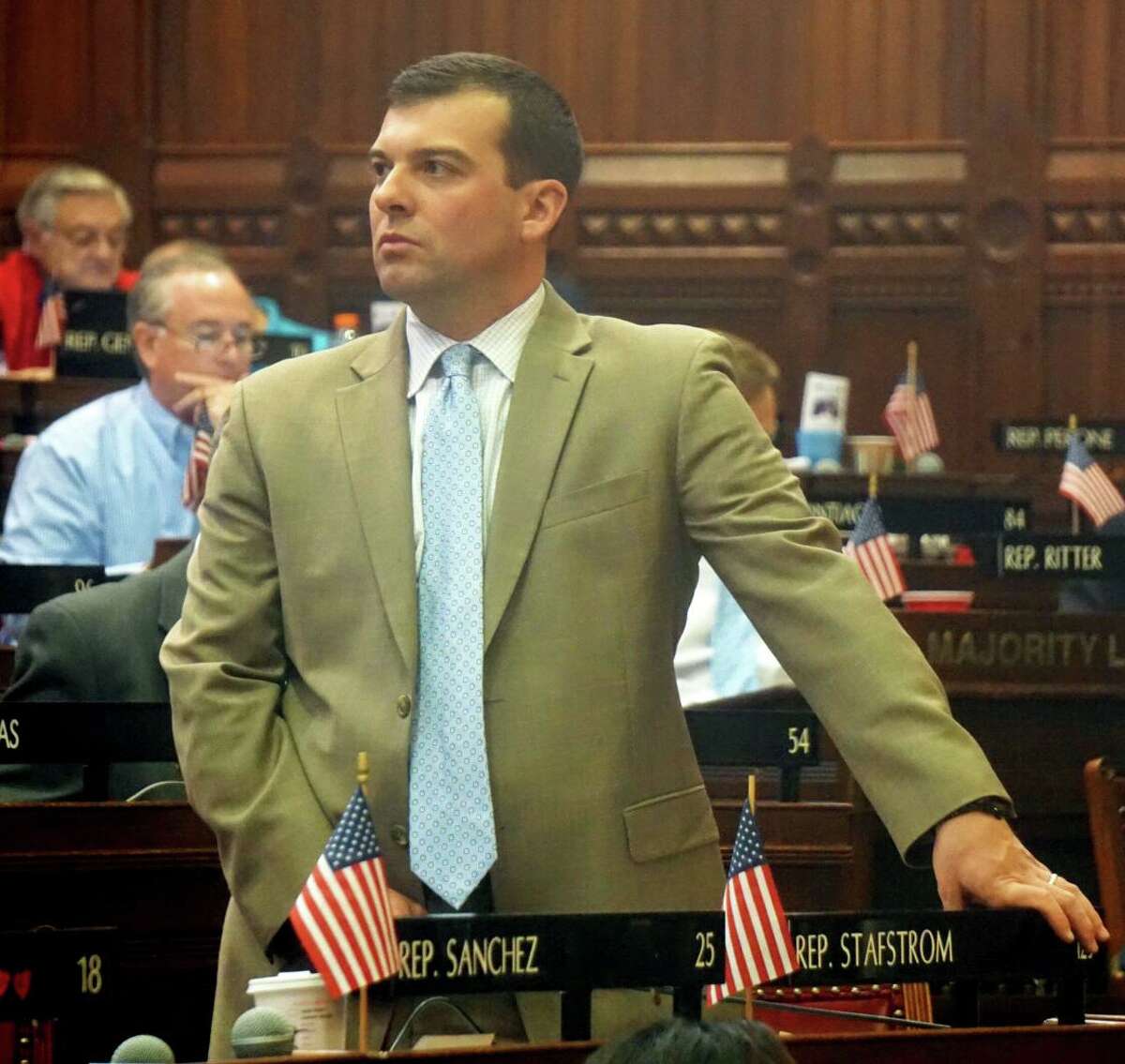 State Rep. Steve Stafstrom, D-Bridgeport, co-chairman of the Judiciary Committee