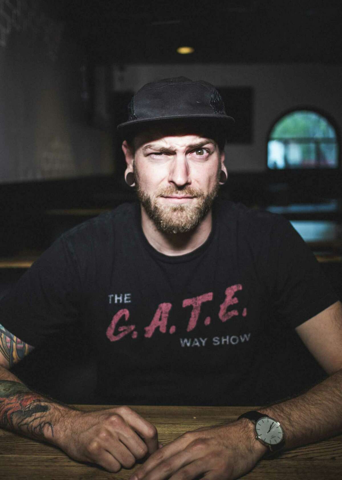 Colonie native and Los Angeles-based comedian Mike Masilotti will perform in "The Gateway Show," a comedy tour in which comedians get high on marijuana during intermission and return to the stage to try to tell jokes while "completely baked," according to promotional material. It will be performed Friday, Feb. 28, at The Fuze Box in Albany. (Photo by Andrew Max Levy.)