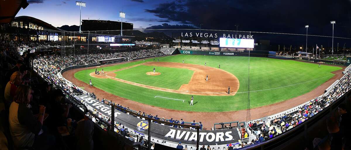 Las Vegas Ballpark opened last year and is the home to the A's Triple-A team, the Aviators.