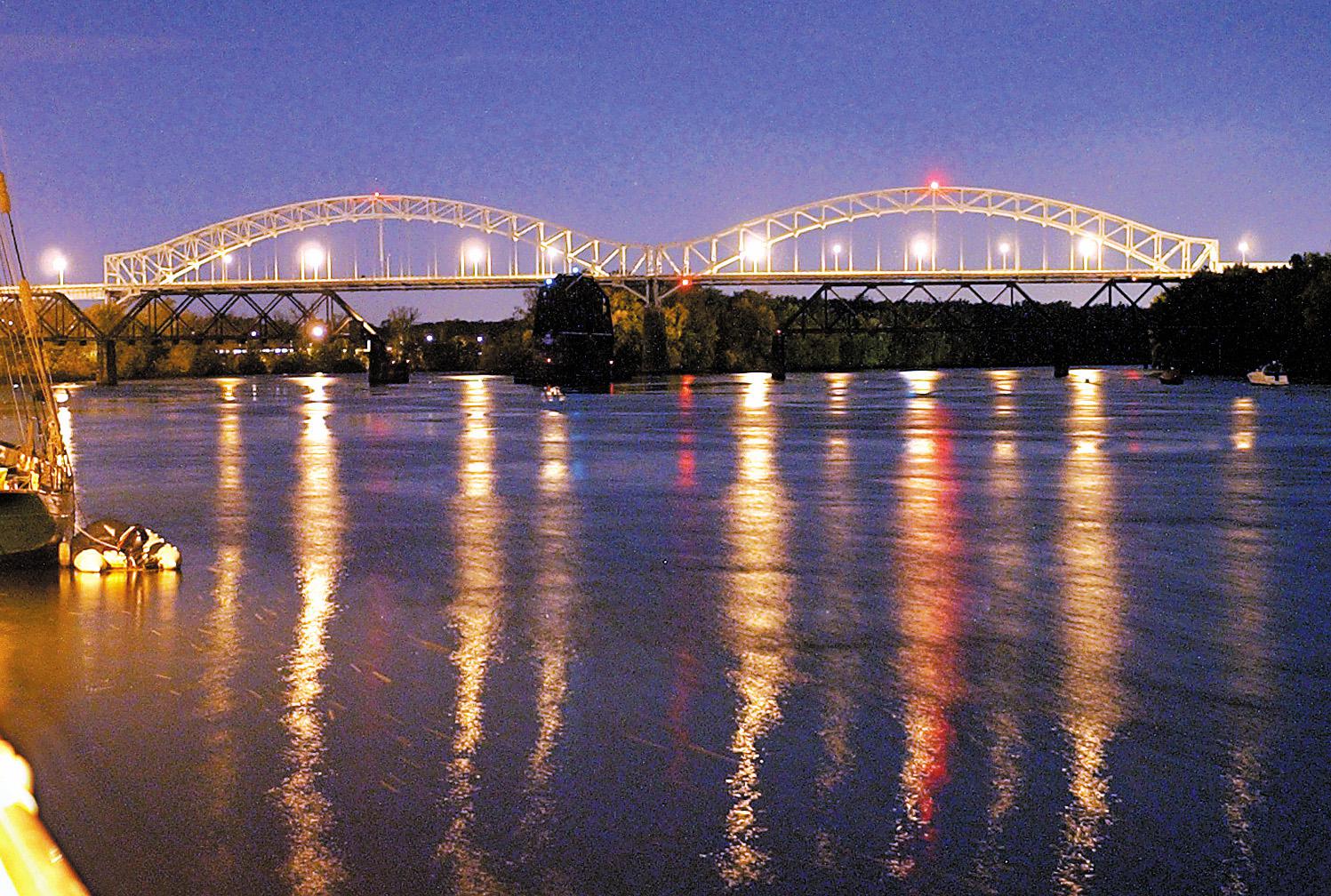 Iconic Arrigoni Bridge over CT River depicted on new USPS stamp