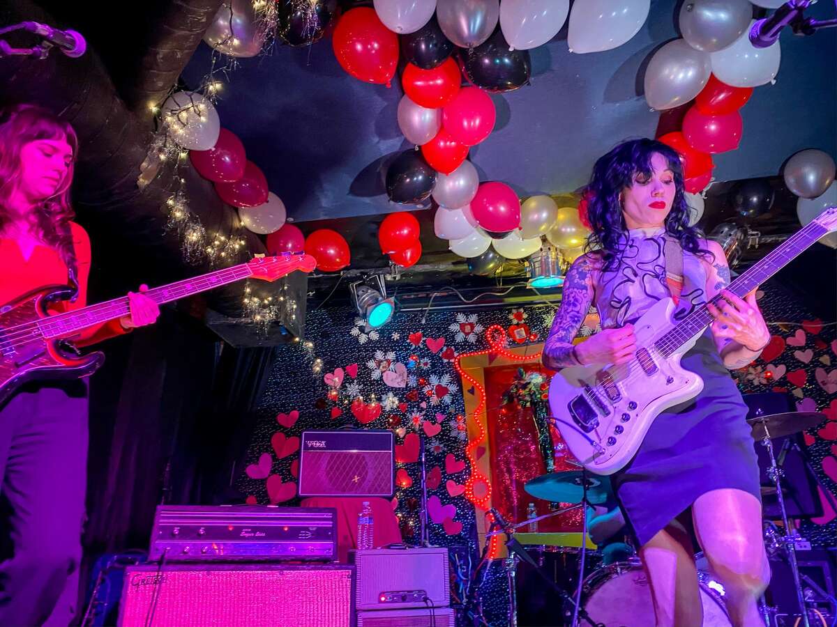 Bay Area-based Nobody's Baby plays at Bottom of the Hill during the annual Valentine's Day Heartbreak Club show.