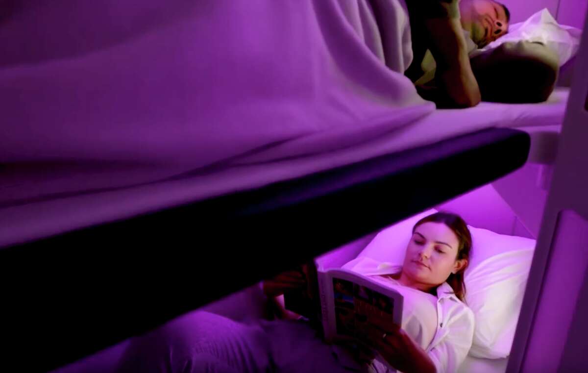 Bunk beds in economy class? Perhaps soon on Air Zealand's long haul flights