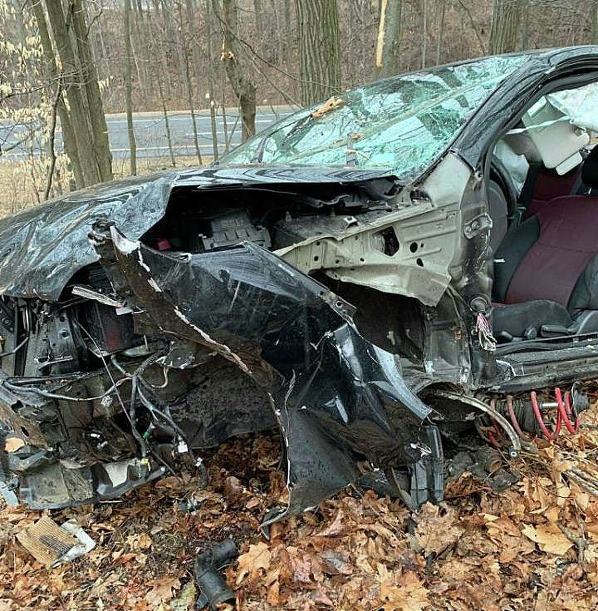 2 injured after twovehicle crash on Route 8 in Shelton