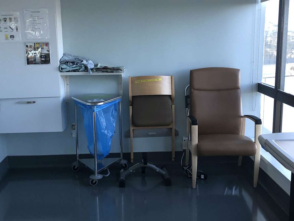 Rick Wright, from Redwood City, is staying in this hospital room where he is being treated after testing positive for the coronavirus when he disembarked the Diamond Princess Cruise ship in Japan.
