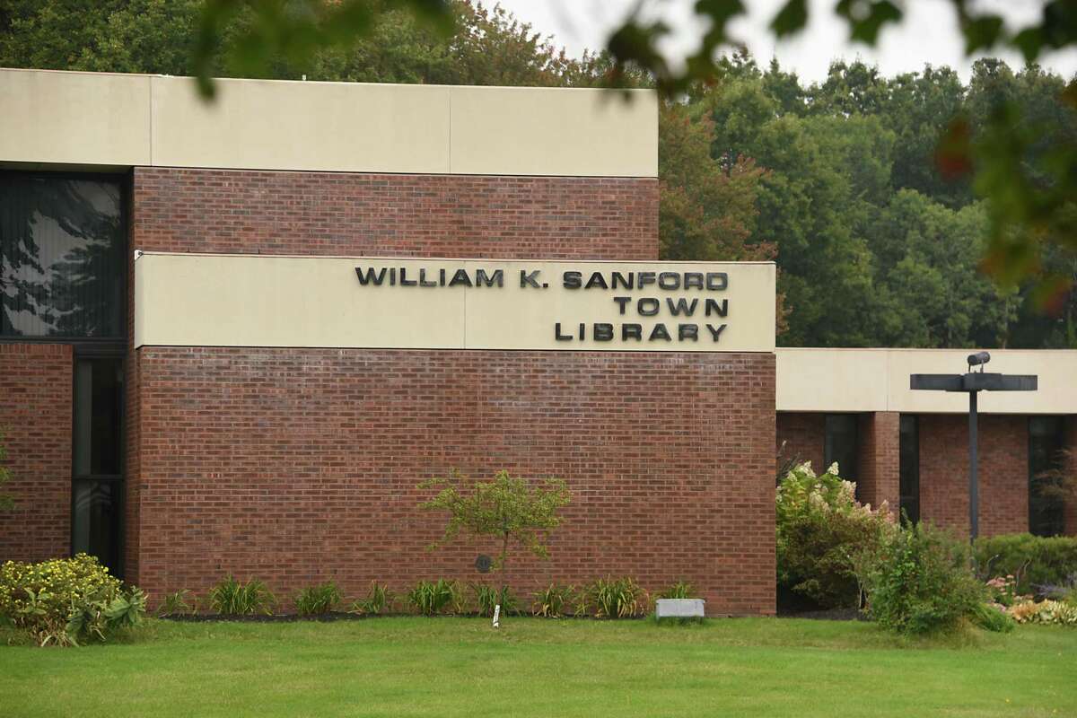 Exterior of William K. Sanford Library on Friday, Sept. 15, 2017, in Colonie, N.Y. The library is starting a three-phase, minimum $4 million project to renovate and expand. 