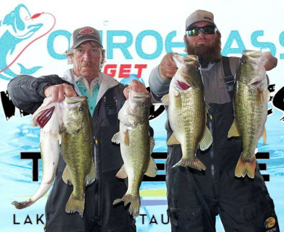 Gary and Jason Griffin came in first place in the CONROEBASS Weekend Series Tournament with a stringer weight of 23.98 pounds.