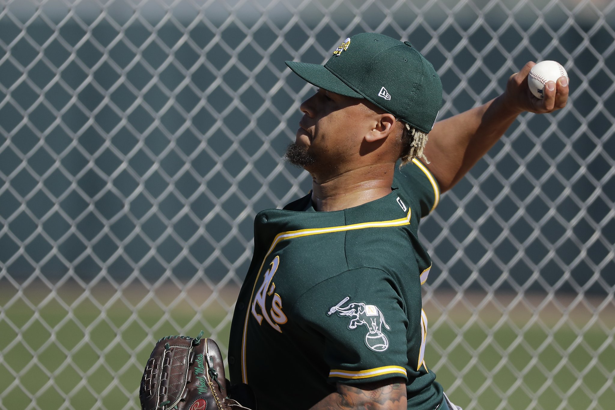 Frankie Montas leading A's rotation into September