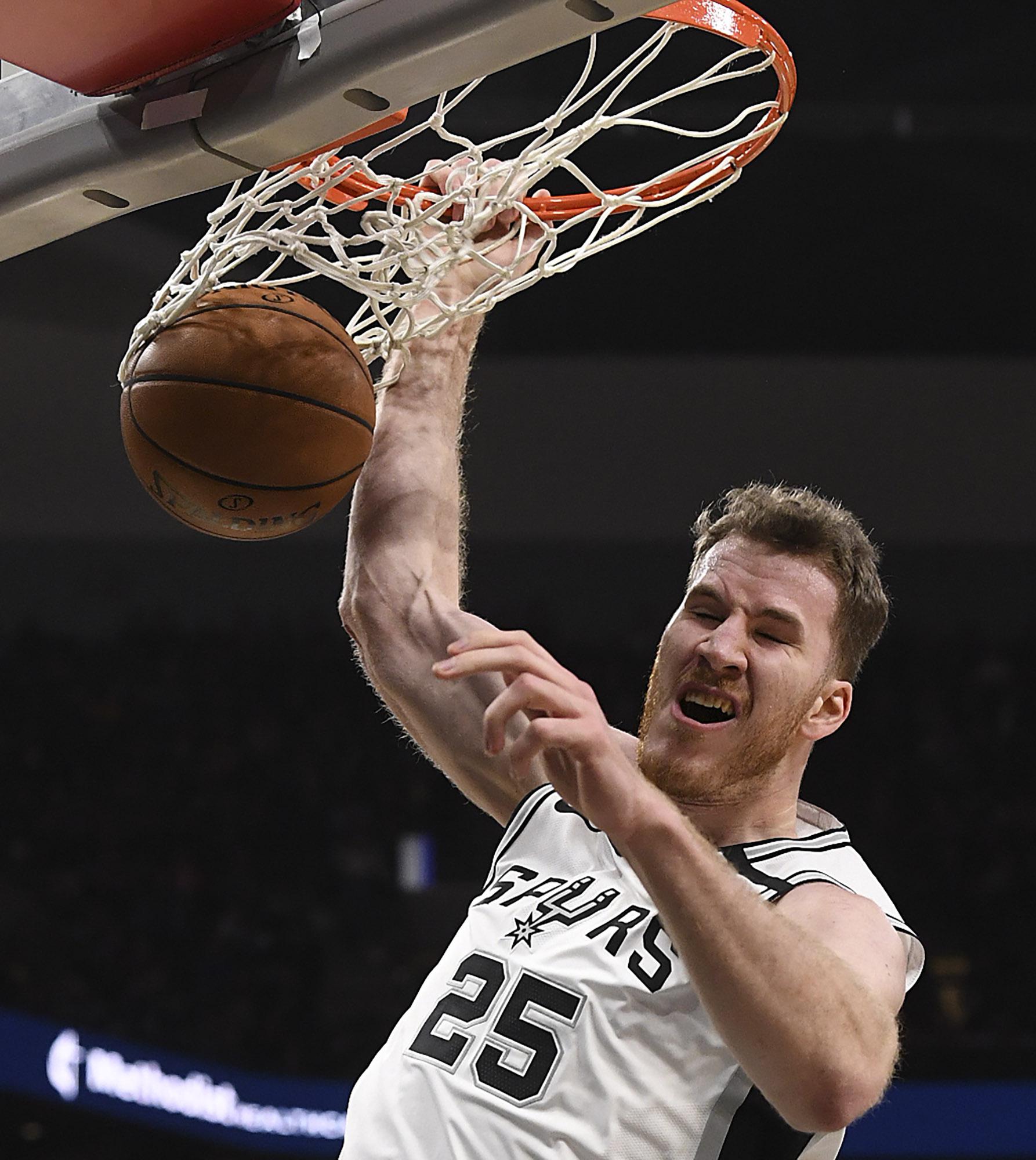 Spurs' Jakob Poeltl talks Tim Duncan, Gregg Popovich and nicknames