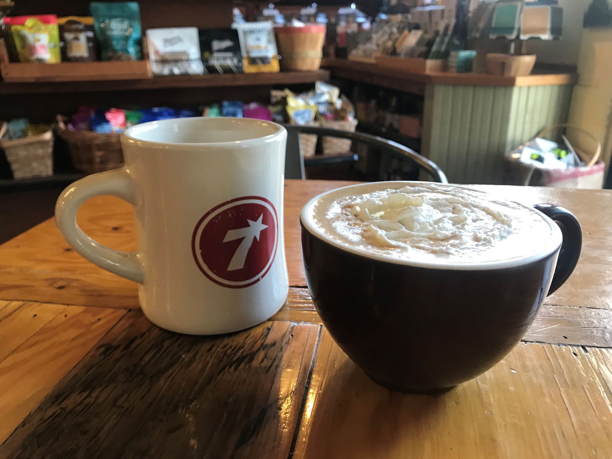 Bring (or borrow) your own mug Eating at Seattle's first