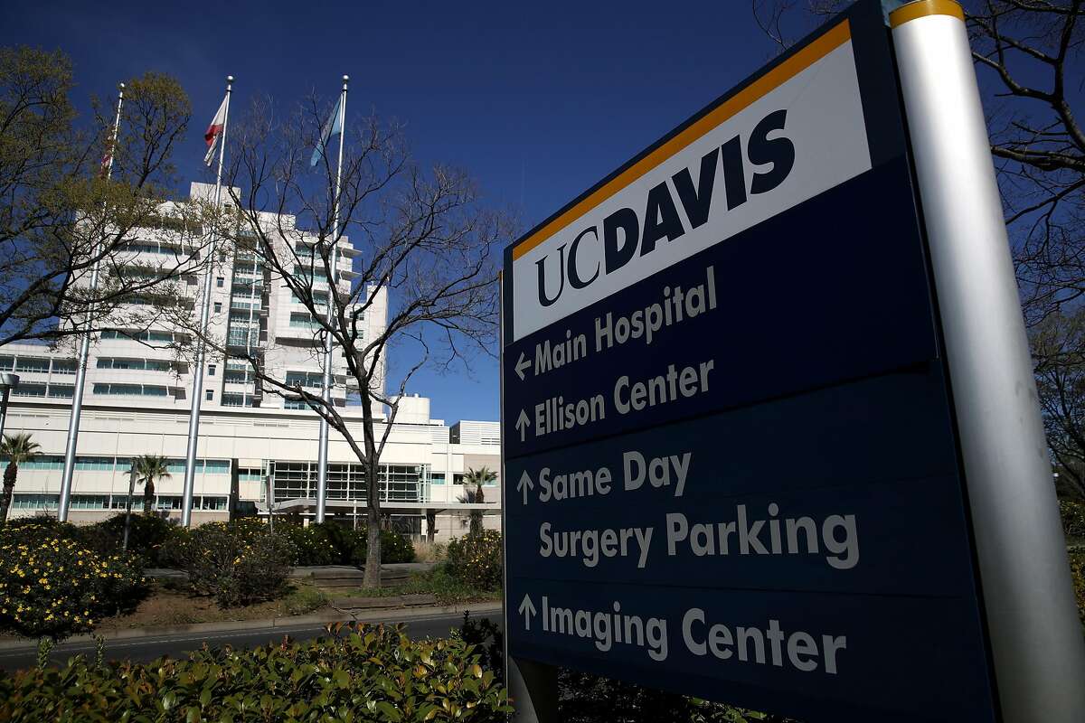 A view of UC Davis Medical Center on Feb. 27, 2020 in Sacramento, California. A Solano County resident who is the first confirmed case of the Coronavirus COVID-19 that was "community acquired" has been held in isolation while undergoing treatment at the UC Davis Medical Center for the past week.