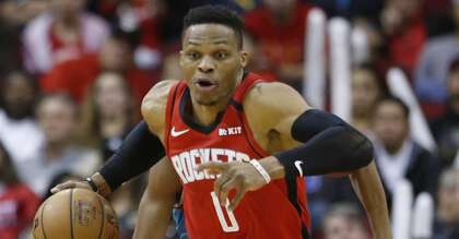 Russell Westbrook Says He S Ready When Nba Is Houstonchronicle Com