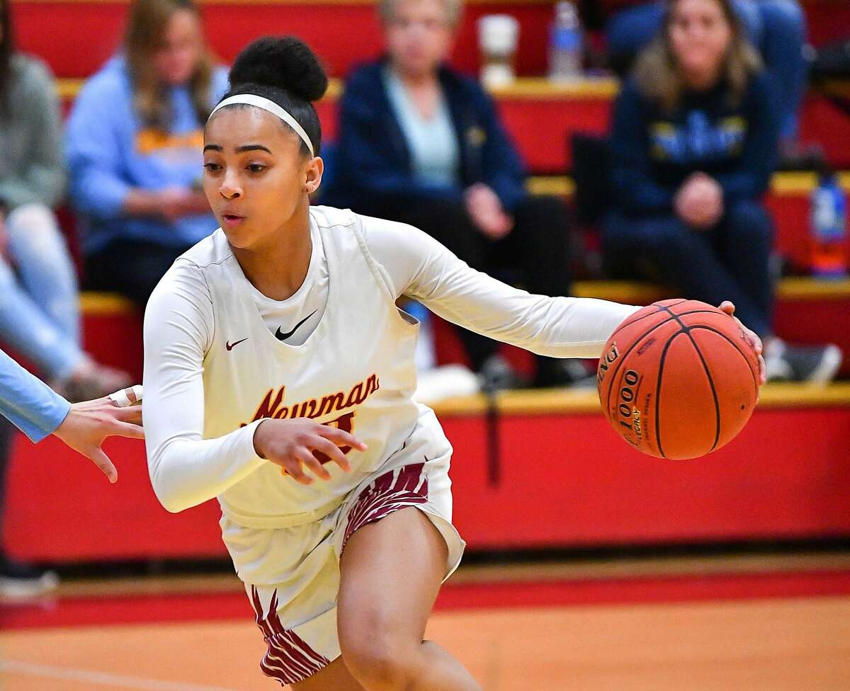 Cardinal Newman's Anya Choice scored 43 points in one of the best postseason performances in NCS history to beat Salesian Wednesday, Feb. 26, 2020.