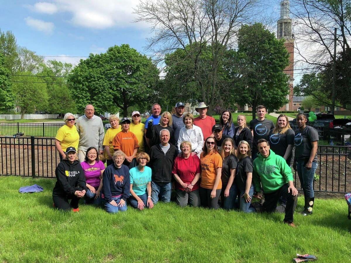 Pictured is the garden crew. (Photo provided)