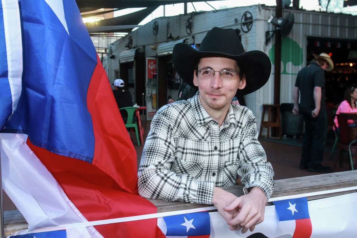 Go Texan Day, shown here being celebrated at the Pit Room in 2020, is a Houston tradition dating back nearly 70 years.