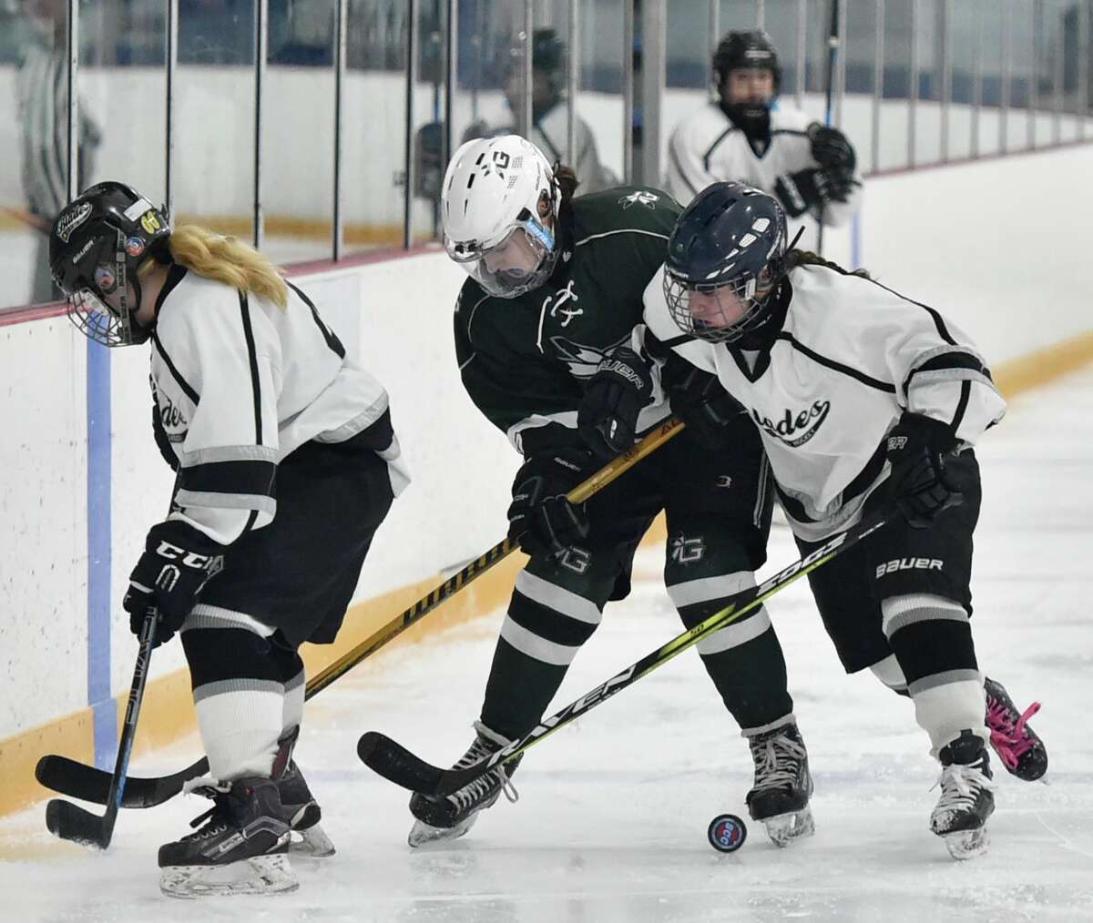 Guilford wins first SCC girls hockey championship