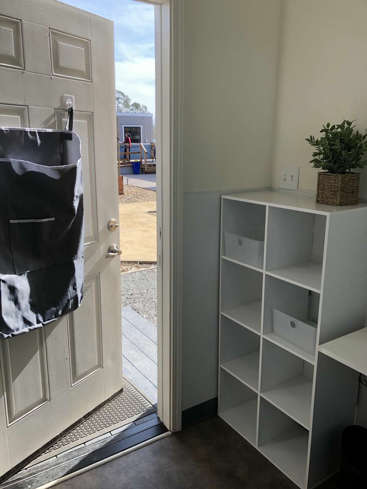 San Jose opens tiny homes for the homeless. They are indeed tiny.