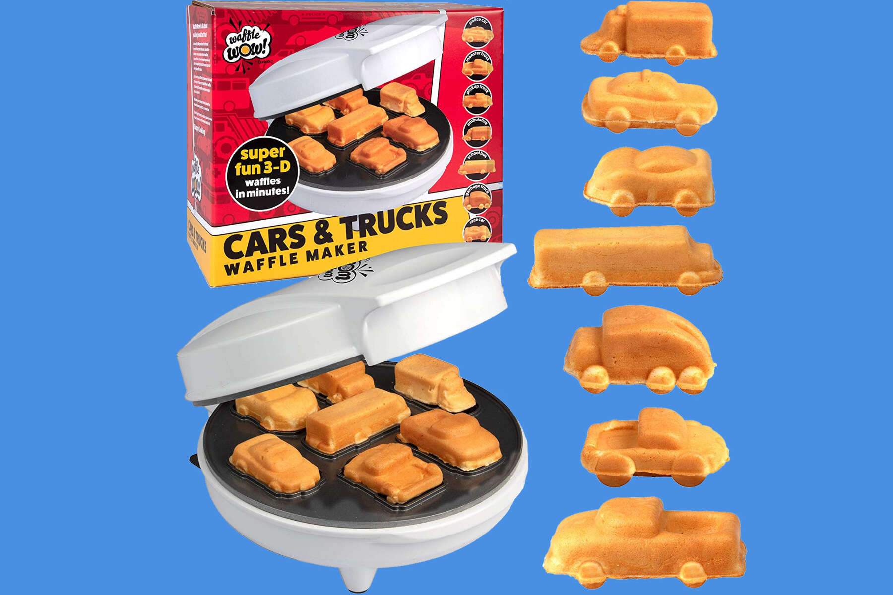 cars and trucks waffle maker amazon