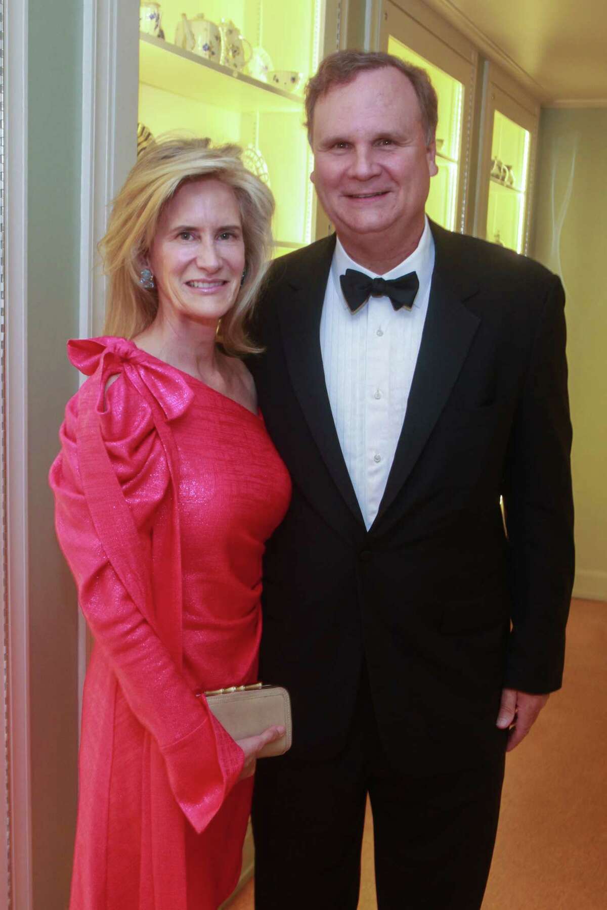 Meg and Nelson Murray at the Museum of Fine Arts, Houston's Rienzi Society Dinner in Houston on February 25, 2020.