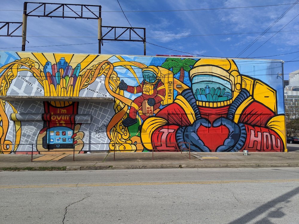 See Art And Social Distance With A Driving Tour Of Houston Murals