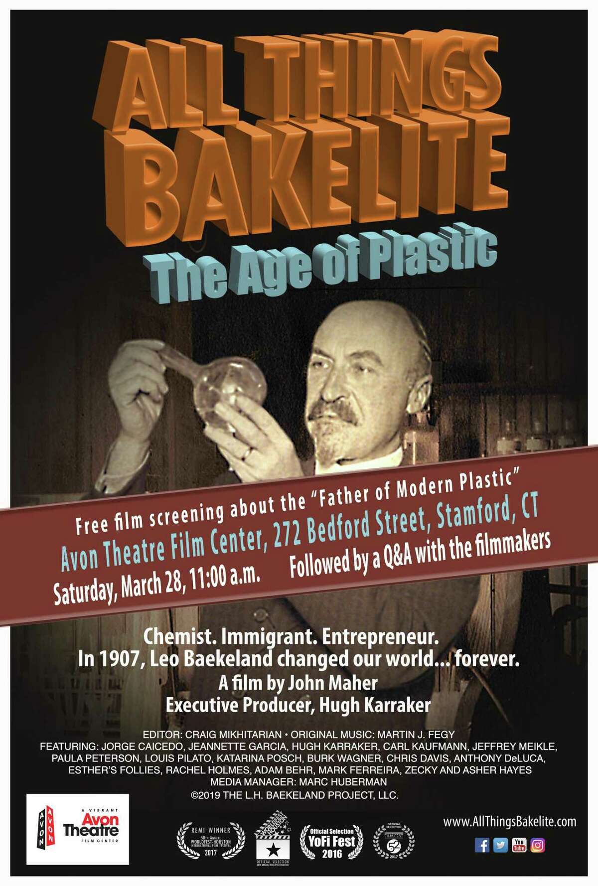 Avon hosts free screening on birth of plastics doc