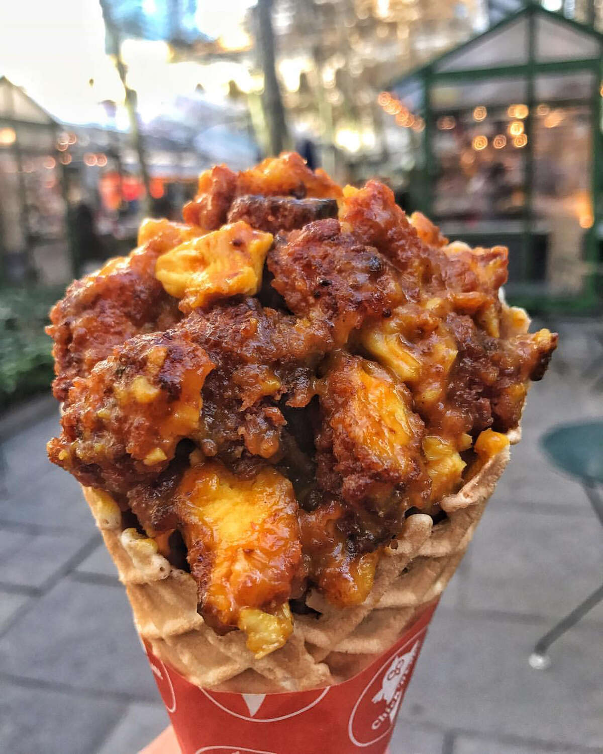 Chickenfilled waffle cones finally make debut in the Heights