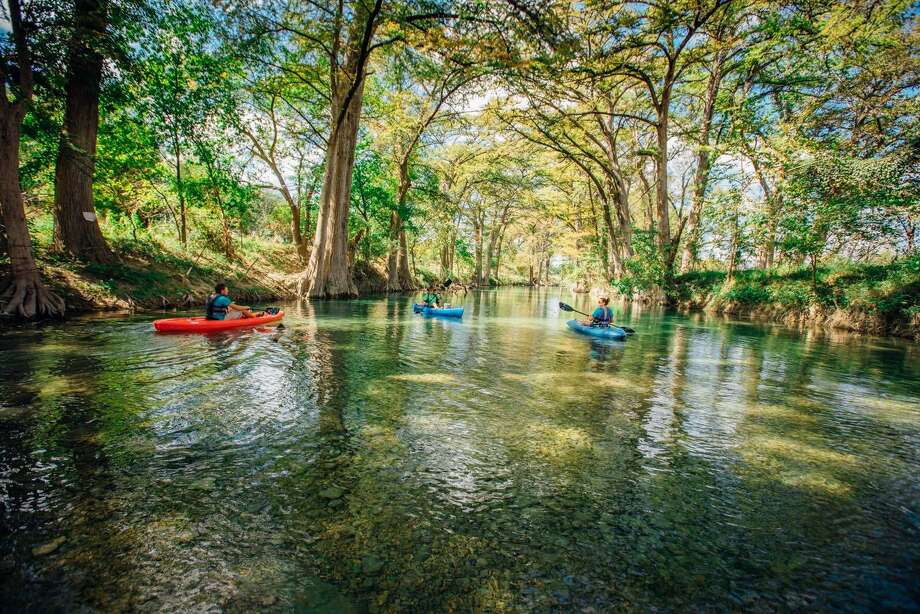 Medina RiverBandera, TX
Travel down these picturesque lazy rivers for a spring break getaway with tubing, swimming, kayaking, sightseeing, or just a leisurely stroll soaking in the calm and tranquility nature has to offer in these Texas treasures. Photo: Courtesy: Medina River Co./Facebook