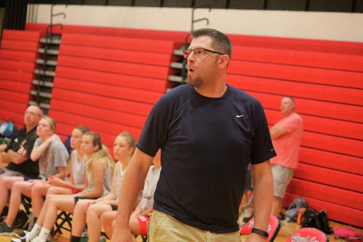 Reed City coach Tim Beilfuss and his girls team enters district action this week. (Herald Review photo/John Raffel)