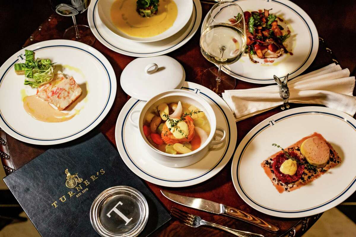 Dishes on the menu at Turner's, a new dining concept from restaurateur Benjamin Berg, featuring a menu from James Beard Award-winning chef Robert Del Grande, at 1800 Post Oak.