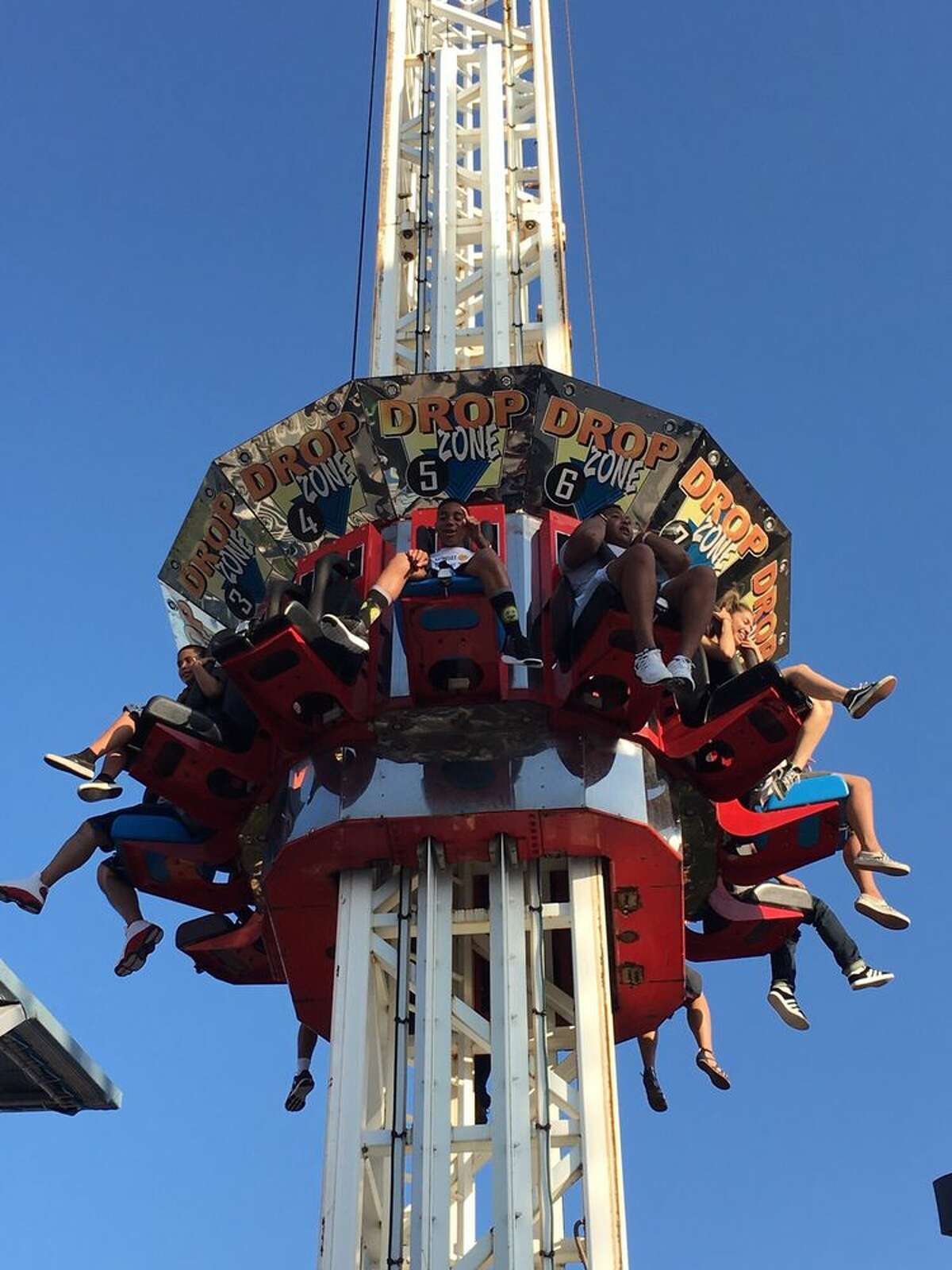 Taking in the sights and sounds of the Kemah Waterfront this spring break