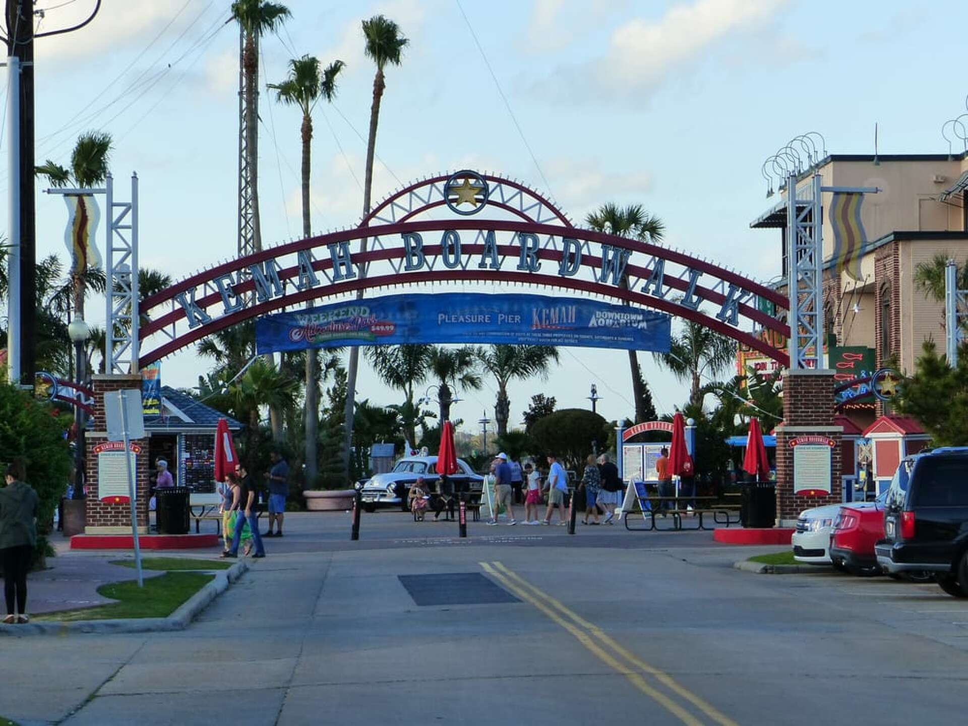 Kenah Taking in the sights and sounds of the Kemah Waterfront this spring break