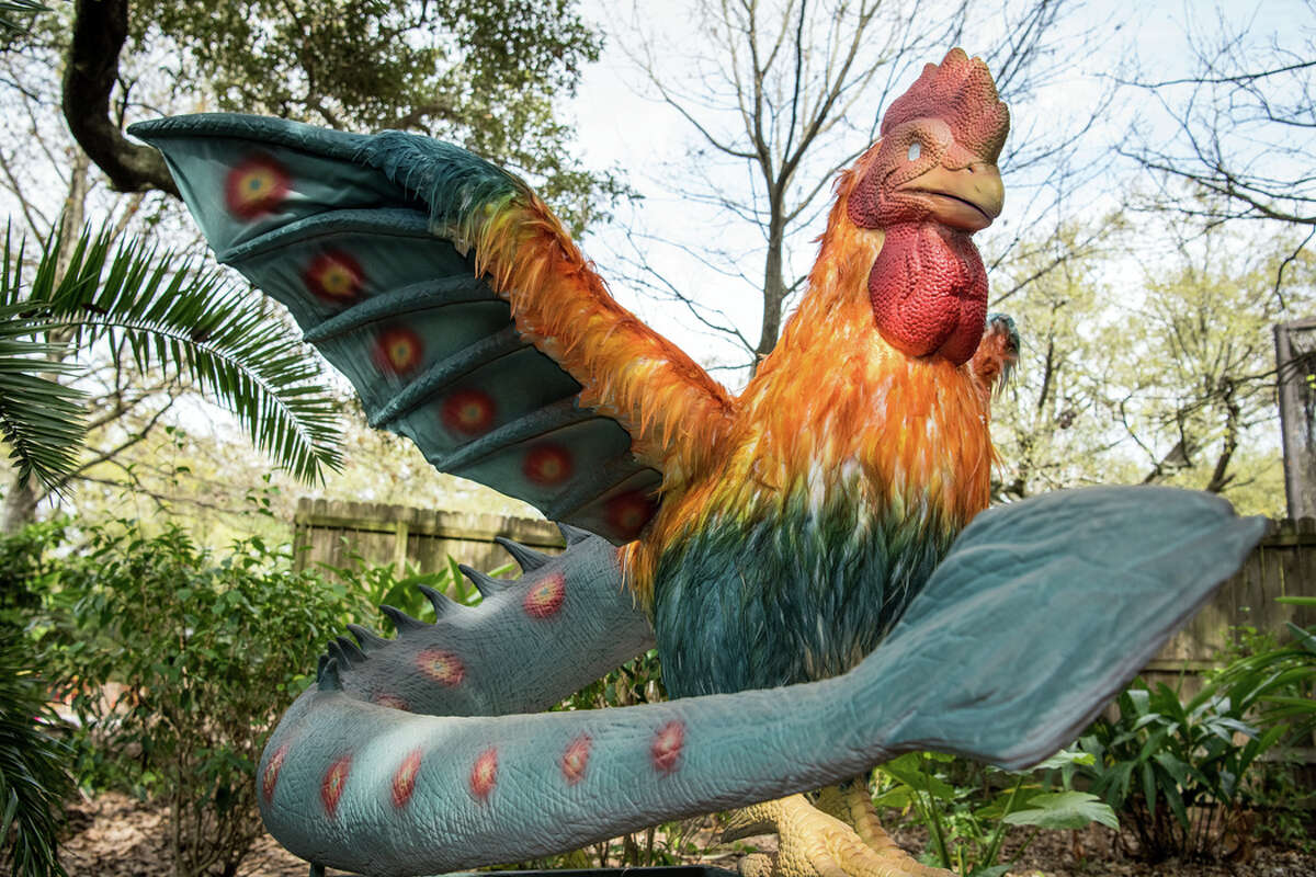 Houston Zoo kicks off spring break with new animatronic dragons exhibit