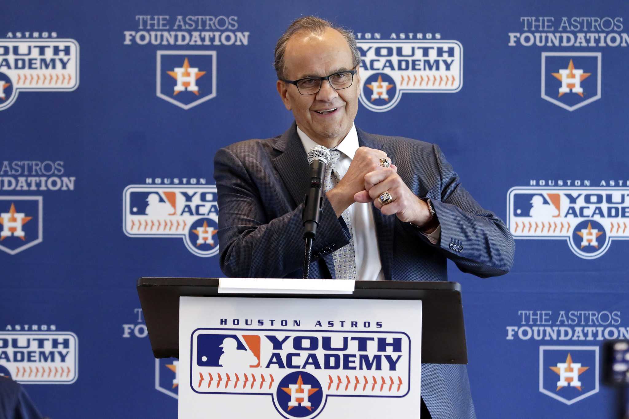 Astros Dedicate New Bob Watson Education Building