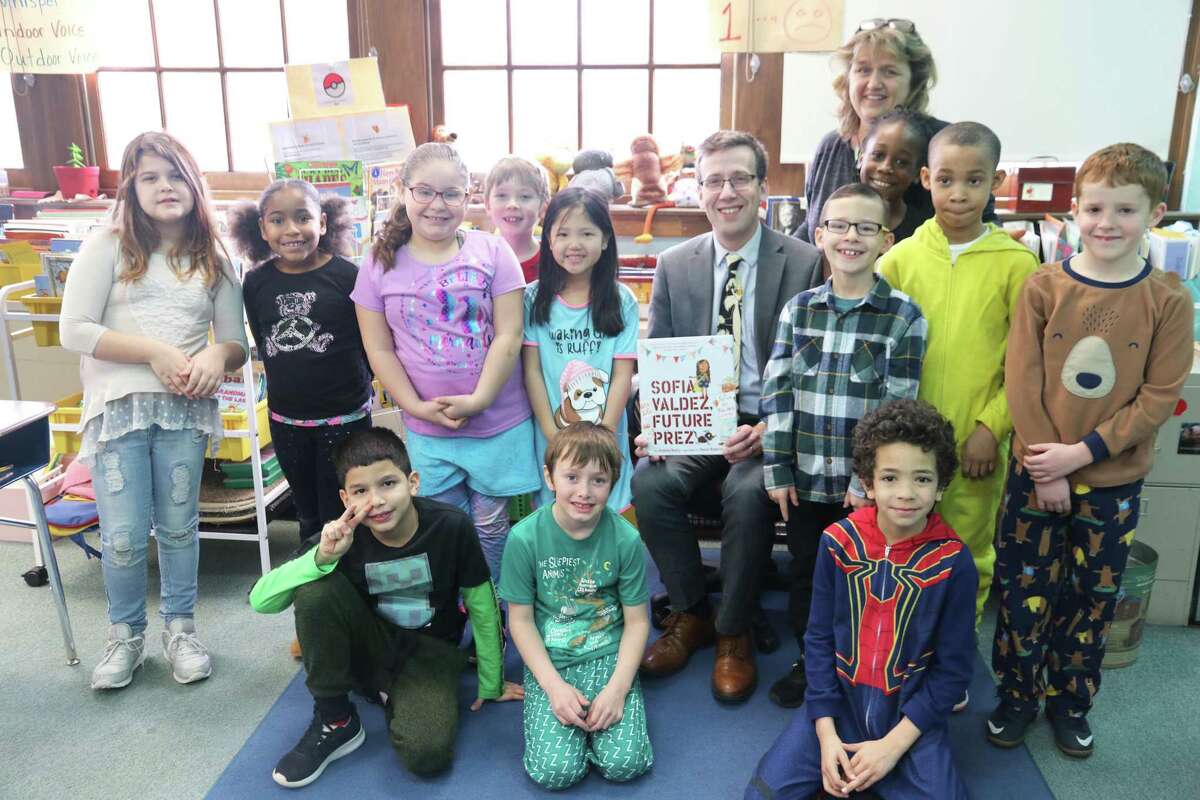 Students at MacDonough Elementary School in Middletown heard from guest readers Monday during National Read Across America Day, also known as Dr. Seuss Day.