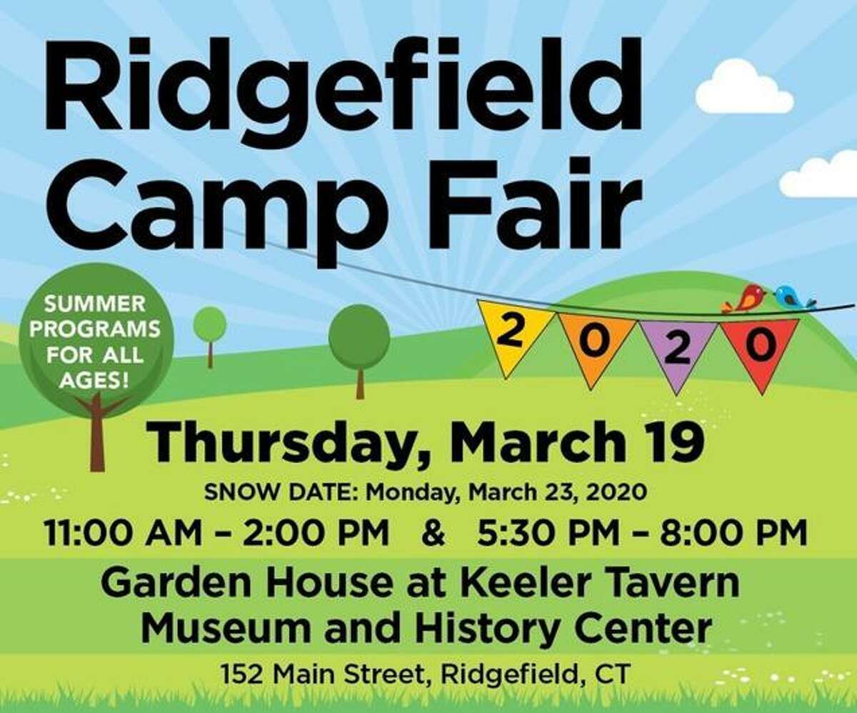 The Ridgefield Camp Fair will be held March 19, at Keeler Tavern Museum and History Center.