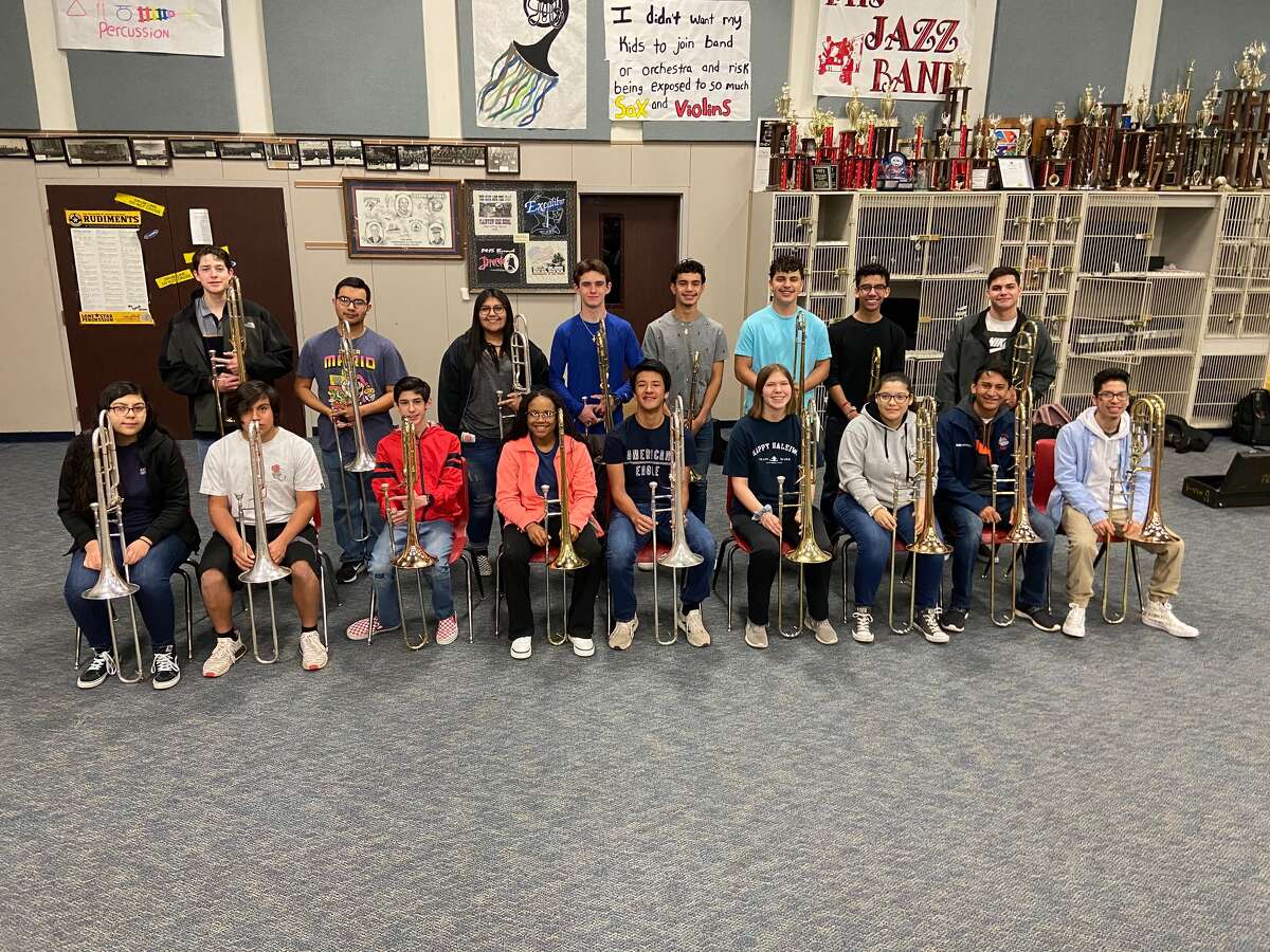 State bound  Plainview High School band students are preparing for the State Solo & Ensemble Contest in Austin in June. Of the 157 students that competed in the regional competition, 152 earned First Division ratings and 115 are preparing for state.  