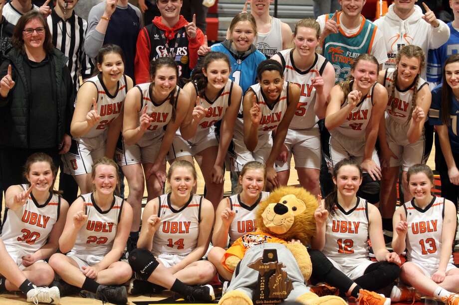 Ubly Girls Claim District Crown Huron Daily Tribune