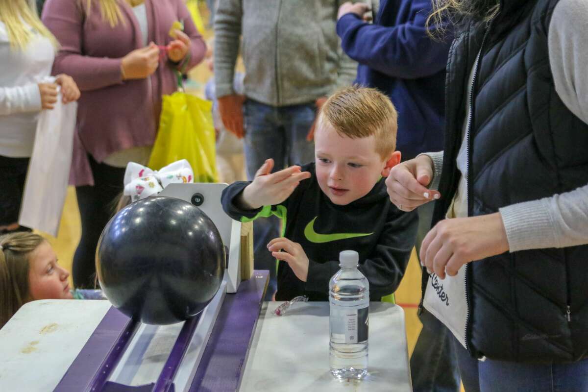 Students enjoy a number of activities during the Laker PTOC carnival March 7.