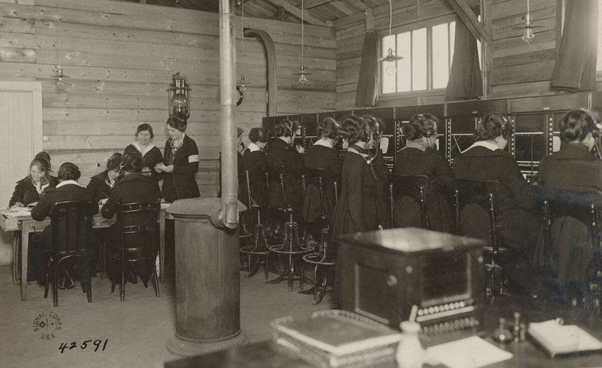 Women served as telephone operators in France during World War I. They are the subject of the documentary “The Hello Girls,” avaiable on Amazon Prime Video.