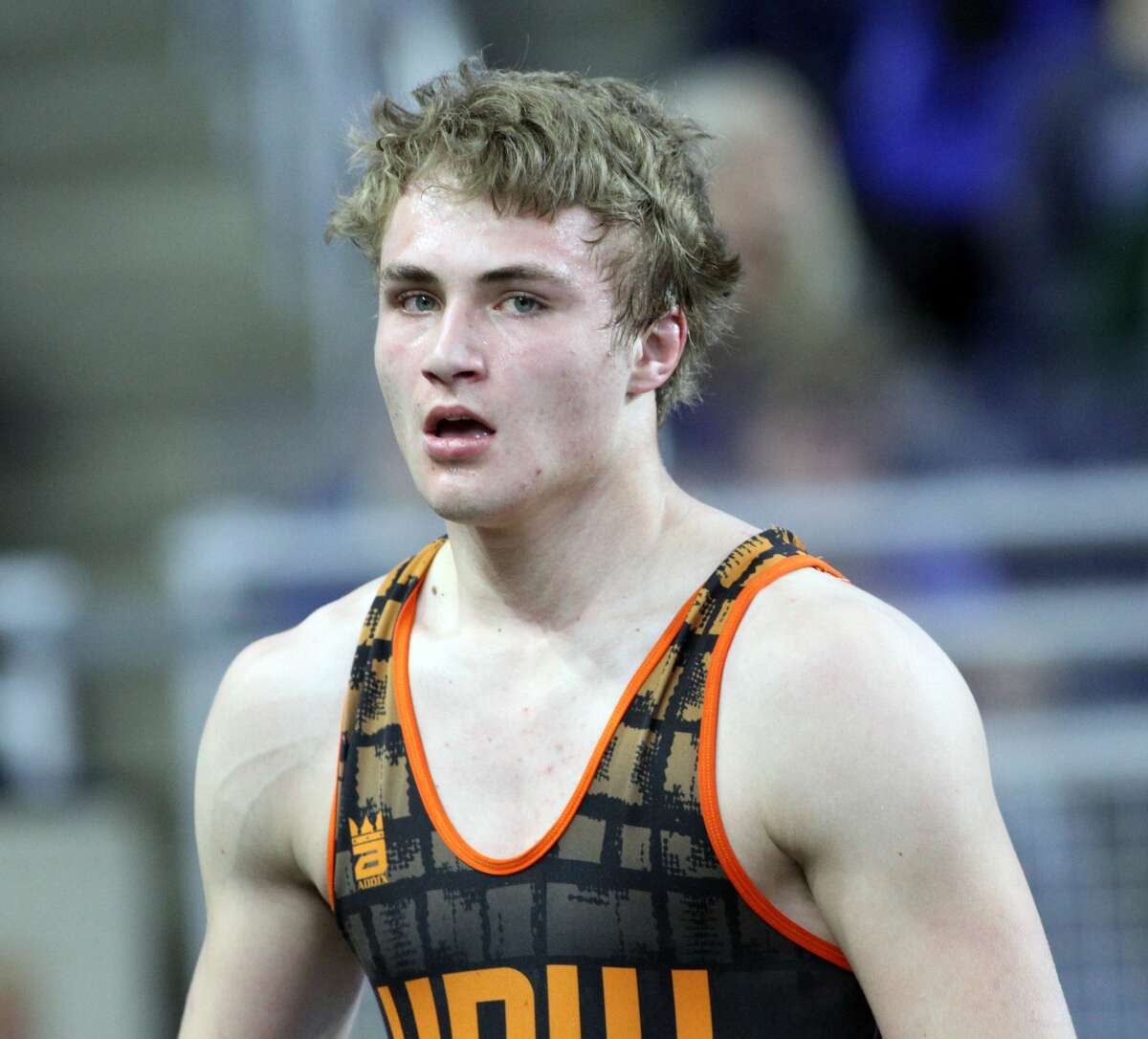 Ubly wrestler Shane Osantowski took second place at the Division 4 state finals at Ford Field on Saturday, March 7.