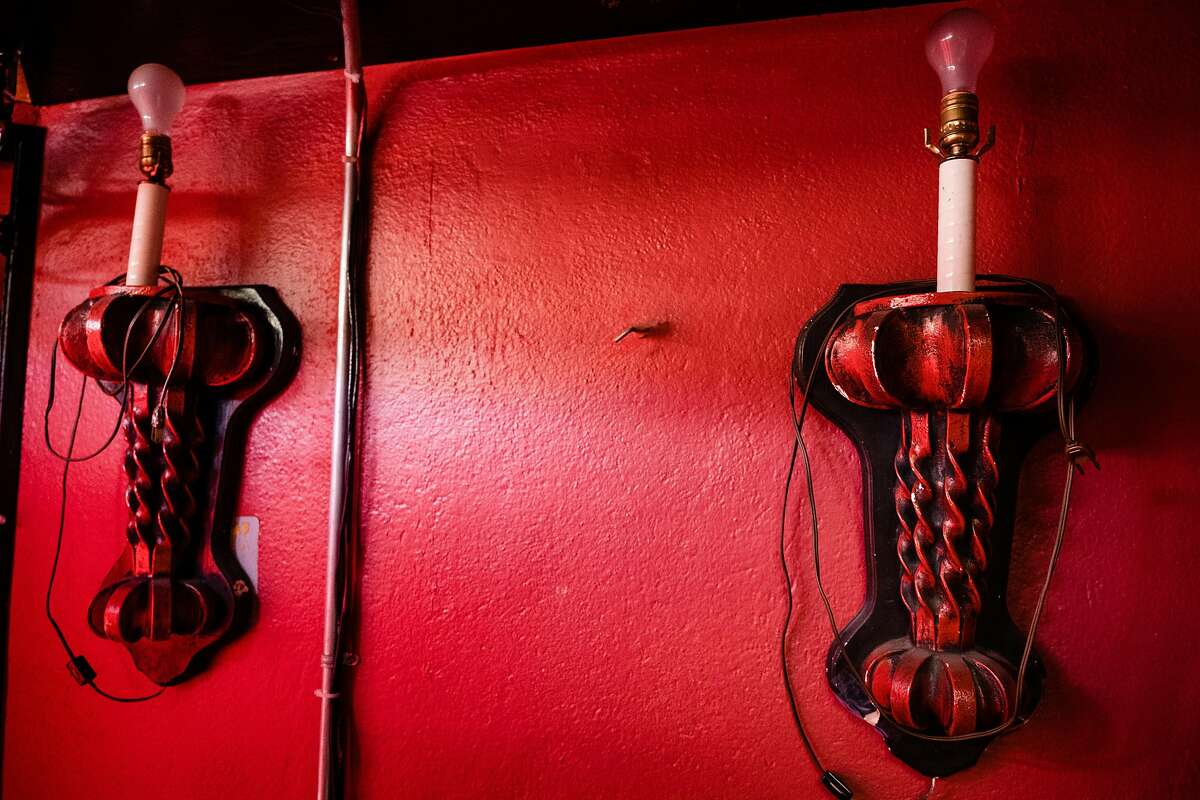 A view of some classic details inside the historic Clay Theatre in San Francisco, Calif. on Friday, March 6, 2020.
