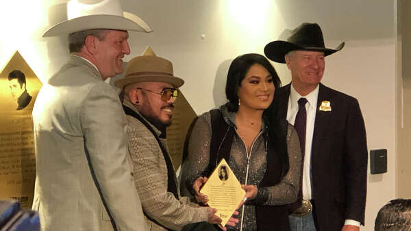 Queen of Tejano Selena will be inducted into the Houston Livestock Show and  Rodeo Star Trail of Fame