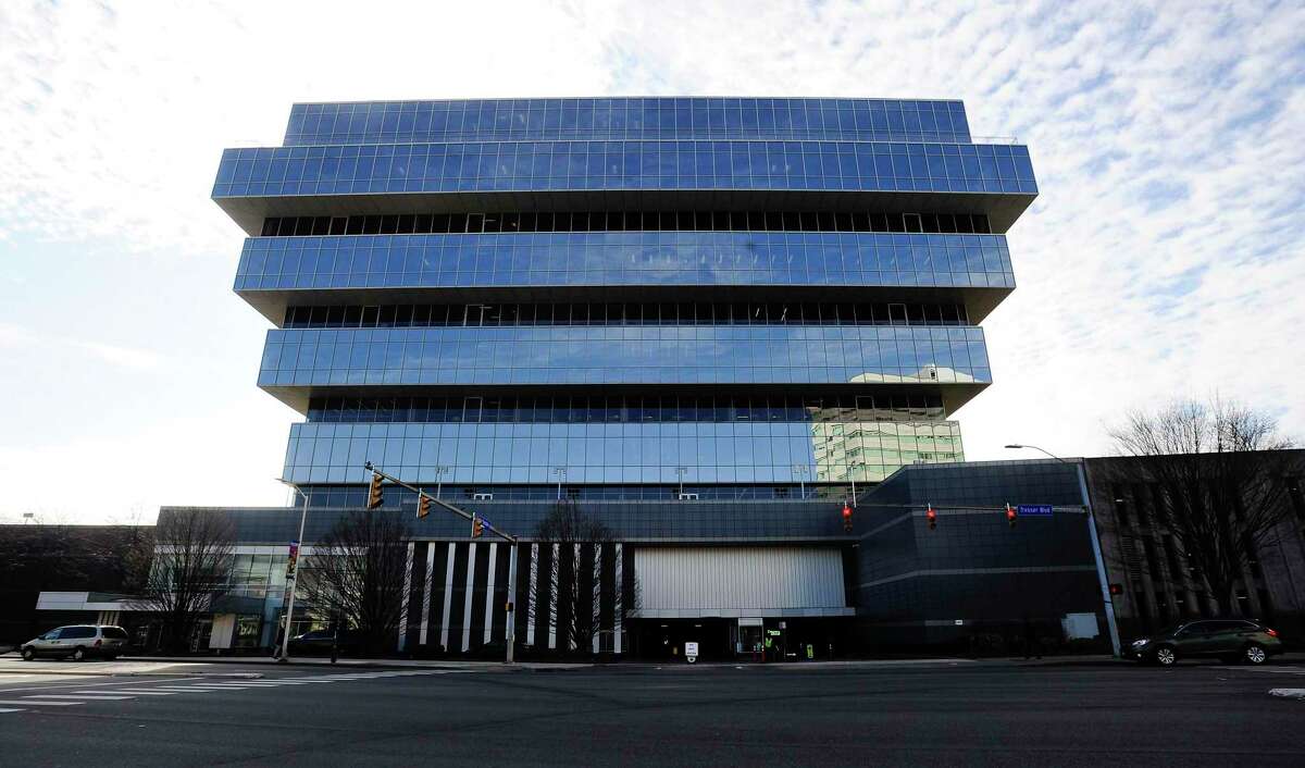 Purdue Pharma is headquartered at 201 Tresser Blvd. in downtown Stamford, Conn.