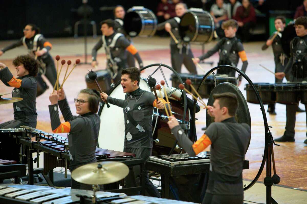 On Ssturday, March 7, Trumbull High School (THS) hosted their Musical Arts Conference (MAC) Percussion and Guard competition. Fifteen percussion ensembles and 28 colorguard ensembles participated. Hillcrest Middle School Percussion Ensemble earned a score of 69.3 and placed first in their class. Trumbull High School Percussion Ensemble earned a score of 82.45 and placed third. THS A Guard scored 78.61 and placed fourth in their class, and THS World Guard earned a score of 88.4 and placed first in their class.