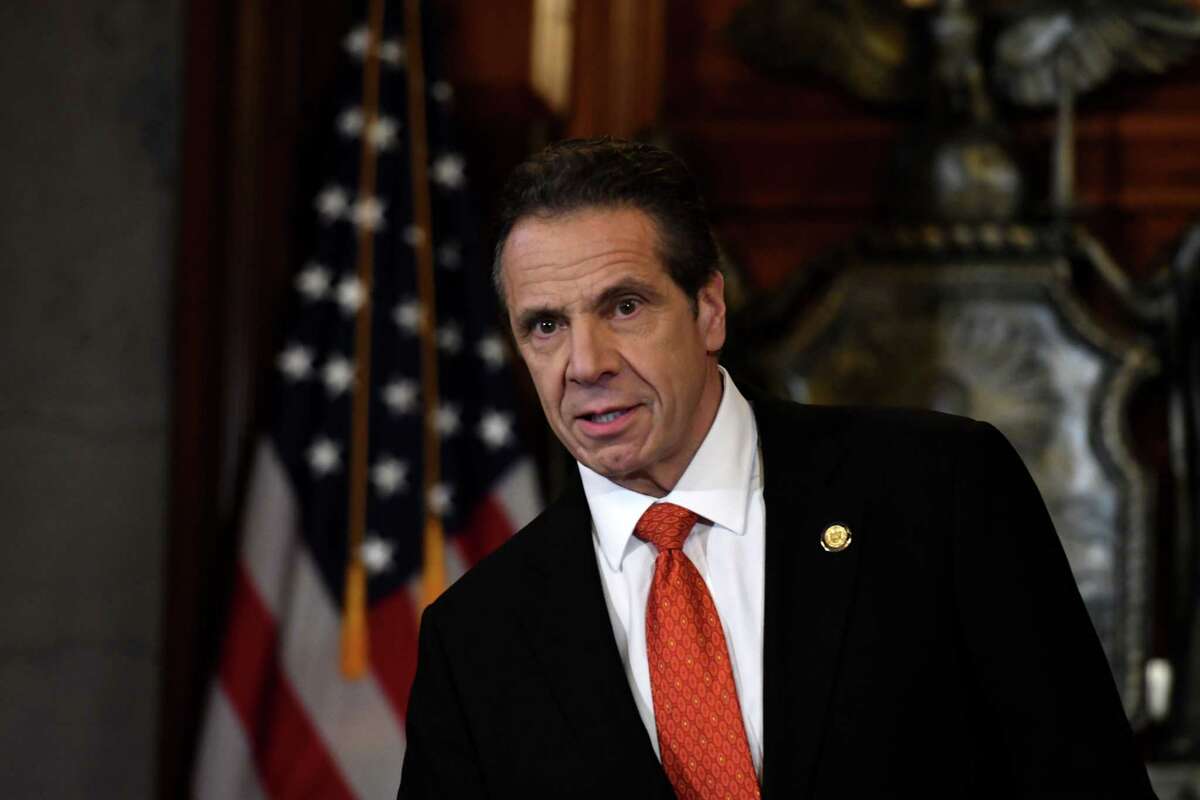 The Albany County District Attorney's Office is expected to move to dismiss a criminal complaint charging former Gov. Andrew M. Cuomo with forcible touching. (Will Waldron/Times Union)