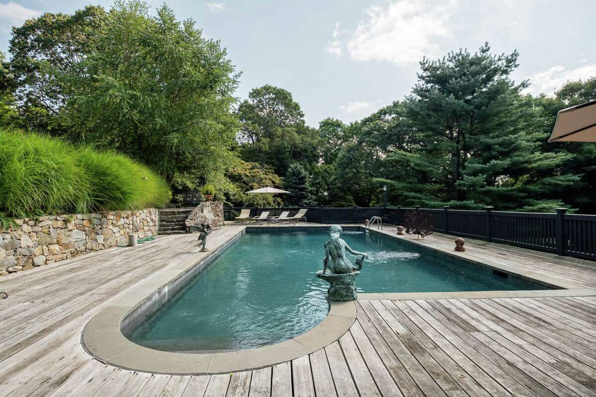 heated gunite pool